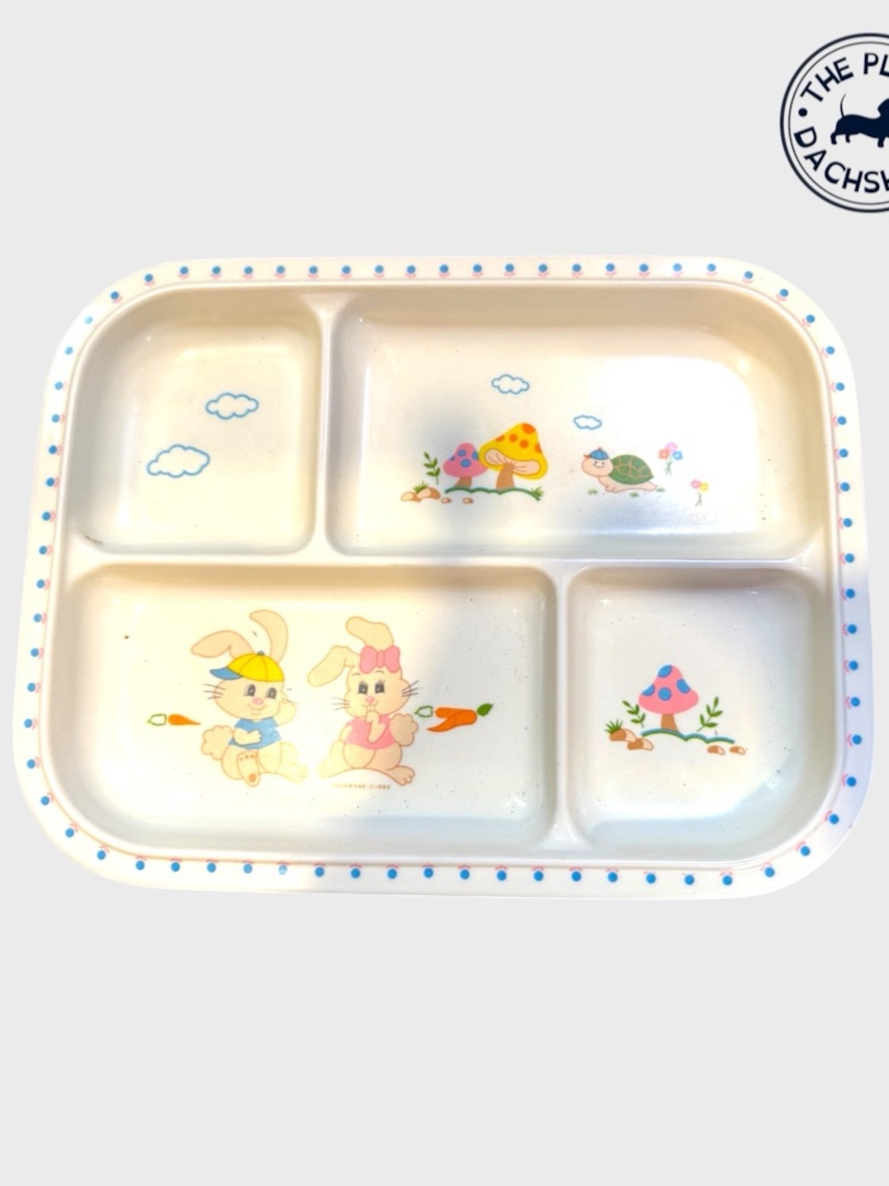 Vintage Kids Peco Snack Dinner Plate